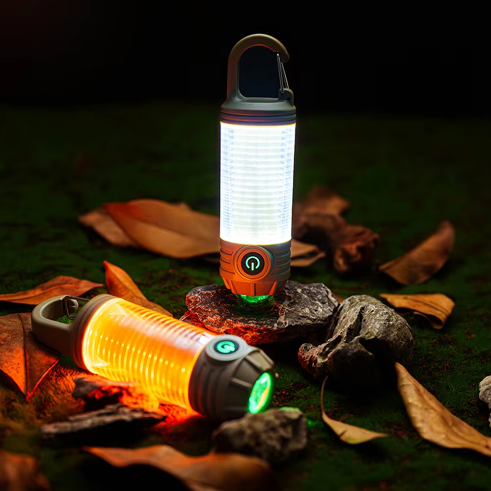 LY19 Portable LED Camping Lantern Mini Rechargeable Flashlight Lamp with Mosquito Repellent Feature for Outdoor Camping