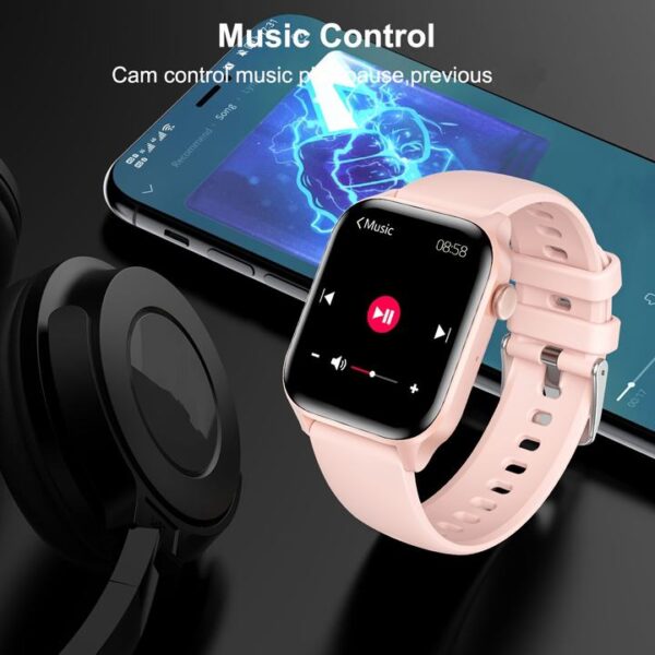 Smart Watch, Comprehensive Health Monitoring, Multiple Sports Modes - the Perfect Companion for Android/iPhone Users